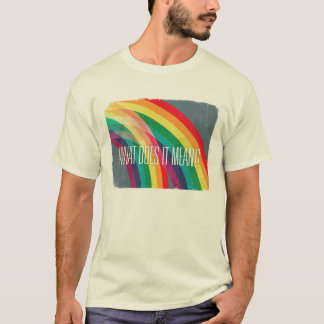 Dubbel regnbåge! Fullt på! T-shirt