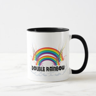 DUBBEL REGNBÅGE MUGG