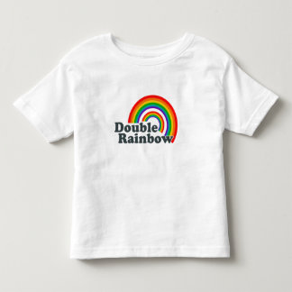 Dubbel regnbåge t shirt