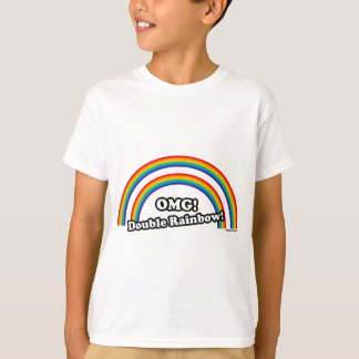 Dubbel regnbåge t-shirt