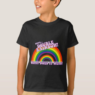 Dubbel regnbågetshirt tröja