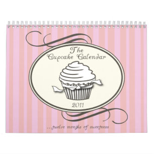 Dubbel sida för muffinkalender 2011 kalender