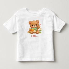 Dubbel Sida Jag Är Den Bästa Småbarns-T-Shirt T Shirt