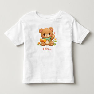 Dubbel Sida Jag Är Den Bästa Småbarns-T-Shirt T Shirt
