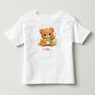 Dubbel Sida Jag Är Den Bästa Småbarns-T-Shirt T Shirt