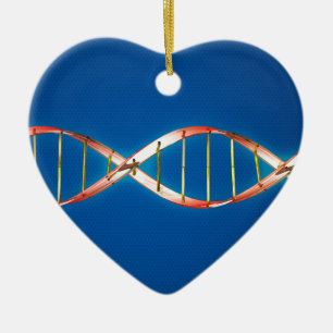 Dubbel spiral för DNA Julgransprydnad Keramik