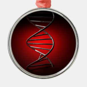 Dubbel spiral för DNA Julgransprydnad Metall