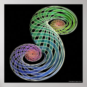 Dubbel spiral poster