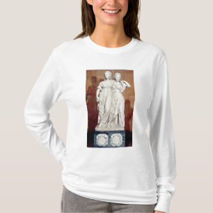 Dubbel staty av princessesna Louise (1776-1810) Tee