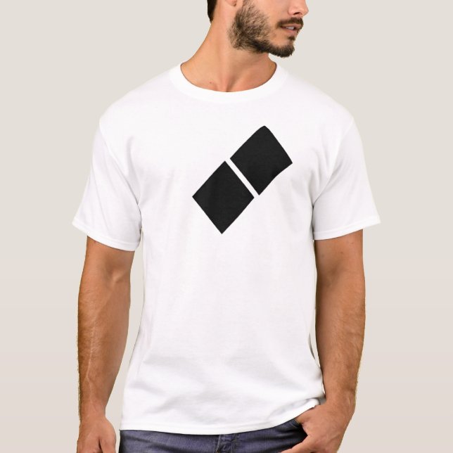 Dubbel svart diamant t-shirt (Framsida)