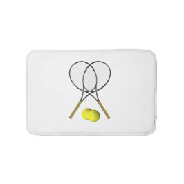 Dubbel Tennis Sport Tema Badrumsmatta