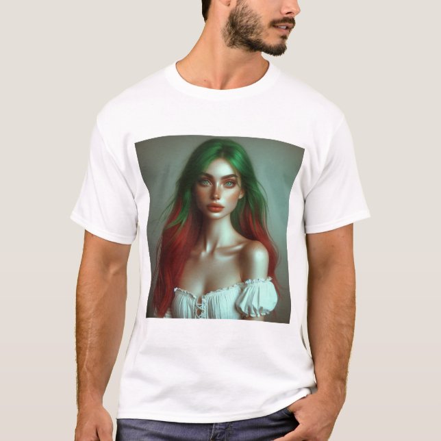 Dubbel tonåring t shirt (Framsida)