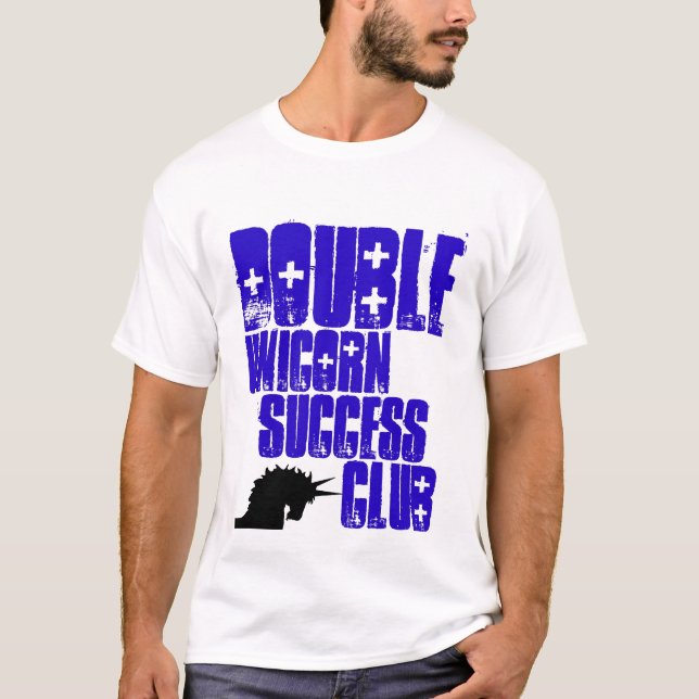 DUBBEL UNICORNFRAMGÅNGKLUBB TEE (Framsida)
