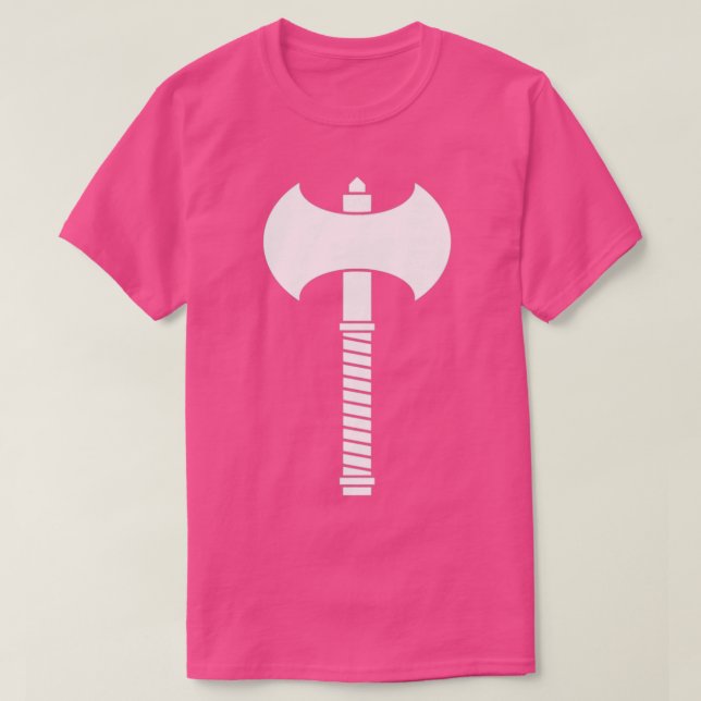 Dubbelbldad Ax Classic TShirt T Shirt (Design framsida)
