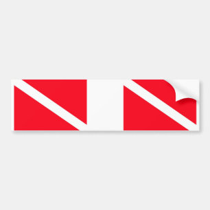 Dubbeldykflagga Bildekal