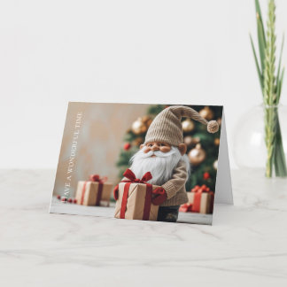 Dubbele wenskaart kort