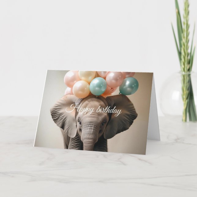 Dubbele wenskaart kort (Framsida)