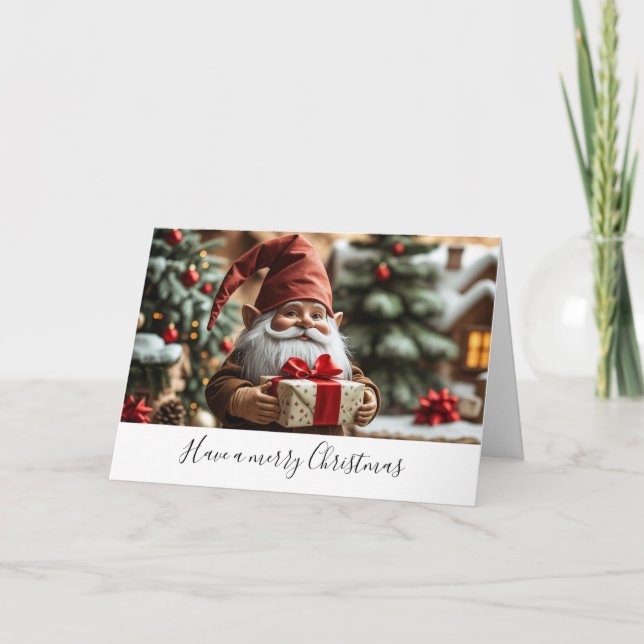 Dubbele wenskaart kort (Framsida)