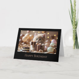 Dubbele wenskaart verjaardag kort