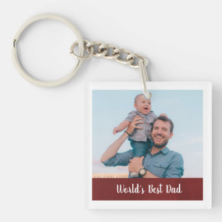 Dubbelhäftad bild Världens bästa pappa