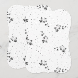 Dubbelhäftande julkort i platt form • 5x7 speciald