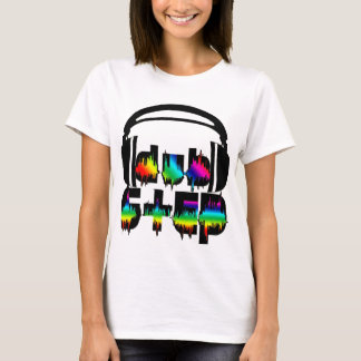 Dubbelhörlurar T-shirt