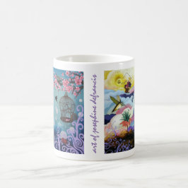 Dubbelmålningmugg av Josephine DeFrancis Kaffemugg
