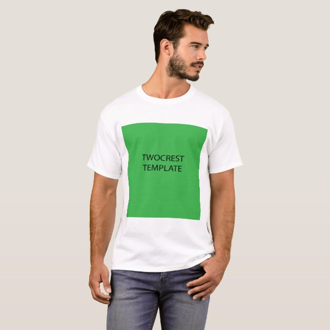 dubbelriktad tee (Hel framsida)