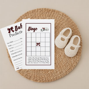 Dubbelriktade baby shower-spel Dalmation