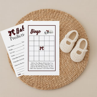 Dubbelriktade baby shower-spel Dalmation