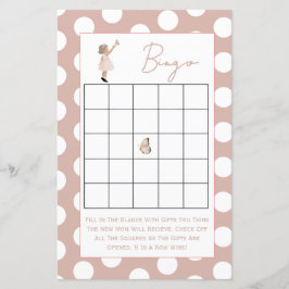 Dubbelriktade baby shower-spel Sugar and Spice