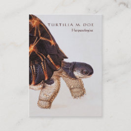 Dubbelsidig Herpetologist Visitkort