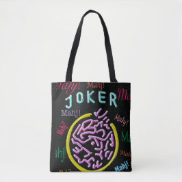 Dubbelsidig Jokertoto för Mah Jongg Tygkasse
