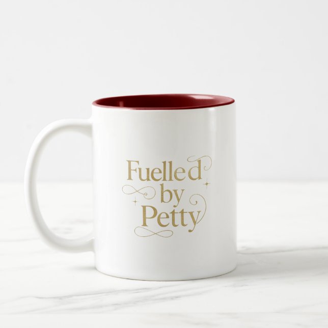 Dubbelsidig kaffe Mugg för Sass Älskare (Vänster)
