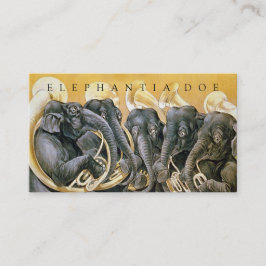 Dubbelsidig partyPlanner Visitkort