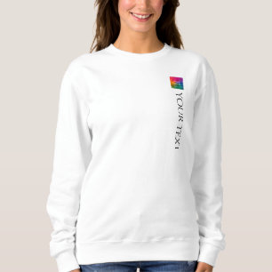 Dubbelsidig tryckt kvinnlig modern elegant trendig t shirt
