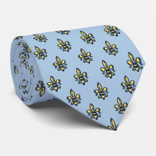 dubbelsidiga heraldiska blått för himmel slips