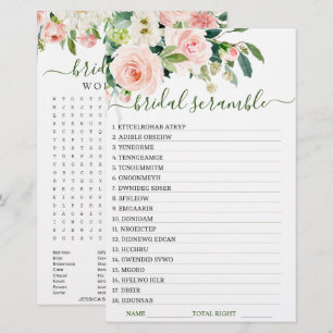 DUBBELSIDIGA Rosa Rodnad Blommor Bröllopsfest Lek