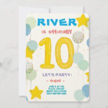 Dubbelsiffrig firande bash