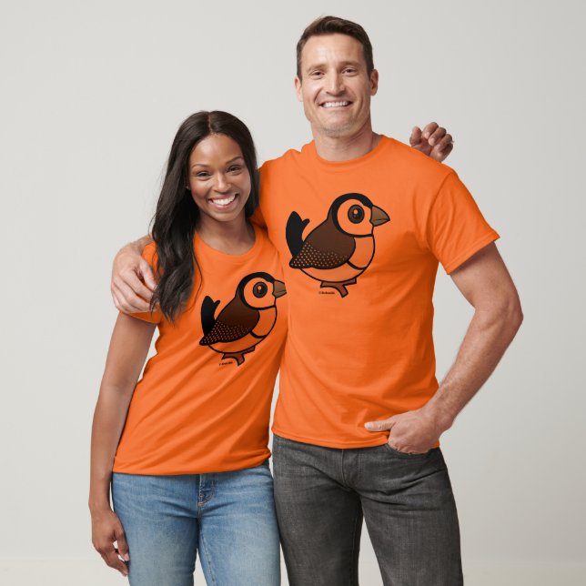 Dubbelstreckad astrild tee shirt (Unisex)