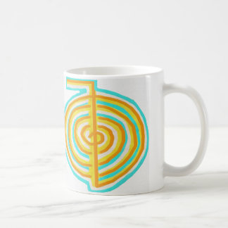 Dubbelt CHOKUREI = Karuna Reiki KRIYA Kaffemugg