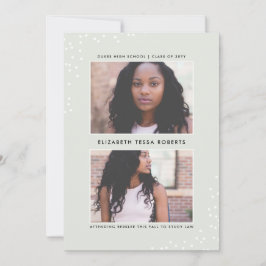 Dubbelt knutet Studenten meddelande Inbjudningar