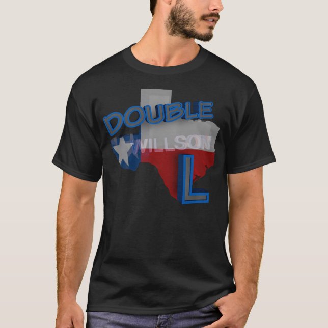 Dubbelt L Willson Tee Shirt (Framsida)