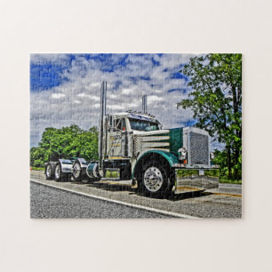 Dubbelt pussel för D Peterbilt 379