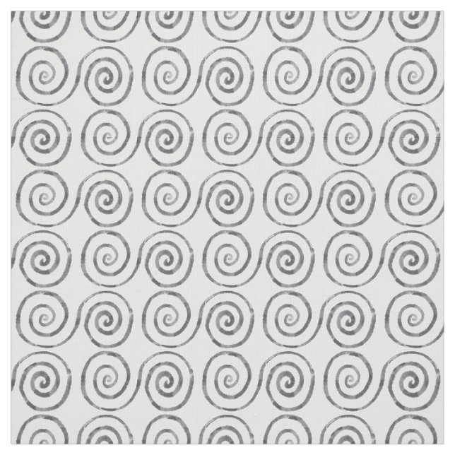 Dubbelt spiral-keltiskt mönster tyg (Provkarta)