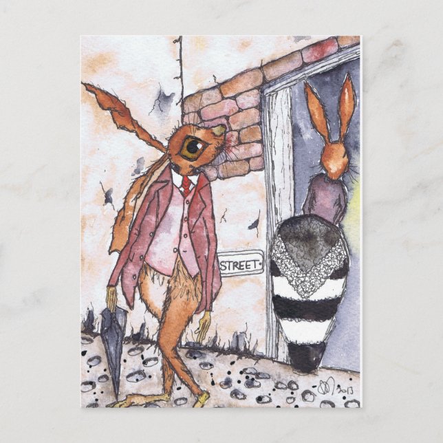 DUBBELTAGGNING VYKORT (Framsida)