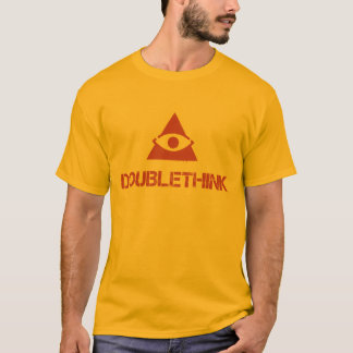 dubbeltänkandet-skjorta 1984 t-shirt