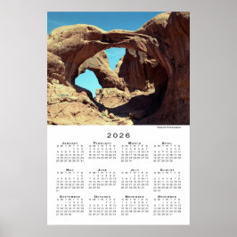 Dubbelvalv Landscape 2026 Kalender Poster