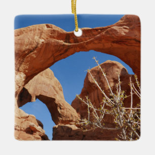 Dubbelvalvet i Arches nationalpark Julgransprydnad Keramik