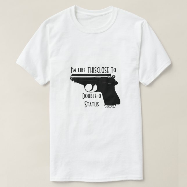 Dubbla-0-status en serverdel t shirt (Design framsida)